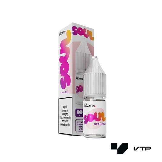 *LIQUID KLARRO SOUL - Oranżada 10ML 20MG -zdjęcie numer 1