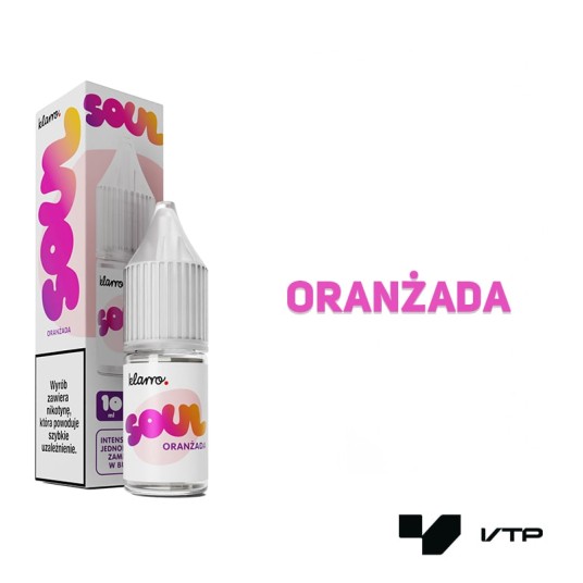 *LIQUID KLARRO SOUL - Oranżada 10ML 20MG -zdjęcie numer 2