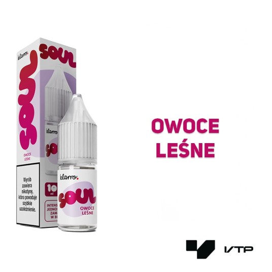 *LIQUID KLARRO SOUL - Owoce Leśne 10ML 20MG -zdjęcie numer 2