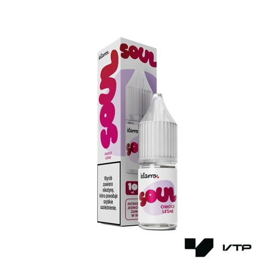 *LIQUID KLARRO SOUL - Owoce Leśne 10ML 20MG -zdjęcie numer 1