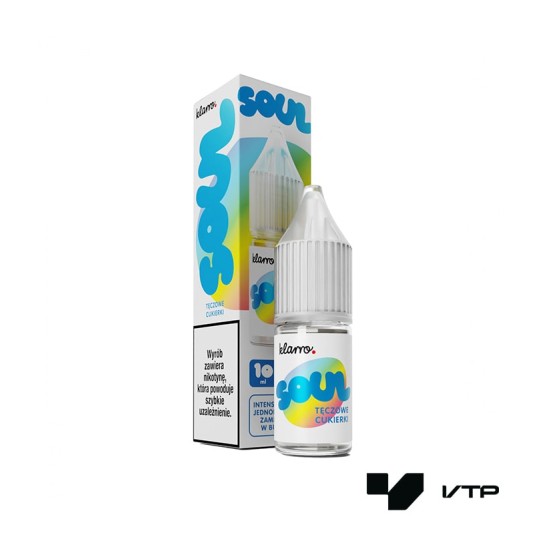 *LIQUID KLARRO SOUL - Tęczowe Cukierki 10ML 20MG -zdjęcie numer 1