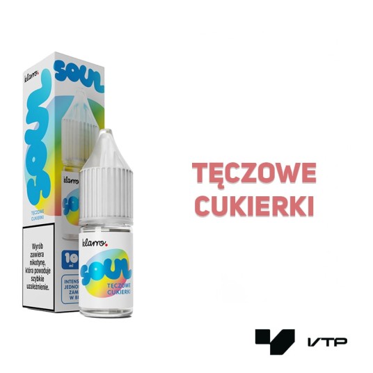*LIQUID KLARRO SOUL - Tęczowe Cukierki 10ML 20MG -zdjęcie numer 2