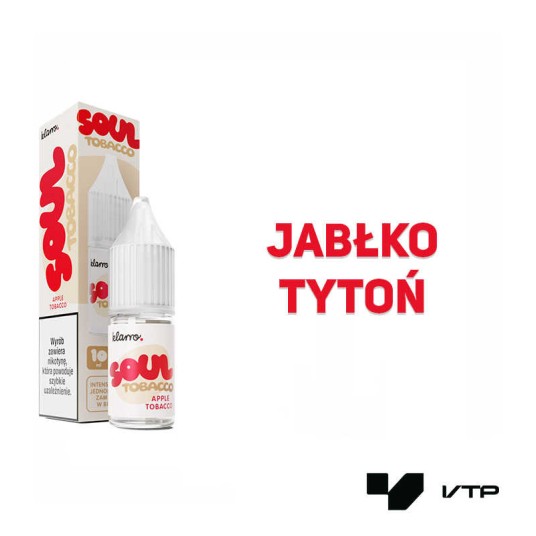 *LIQUID KLARRO SOUL TOBACCO - Apple 10ML 20MG -zdjęcie numer 2
