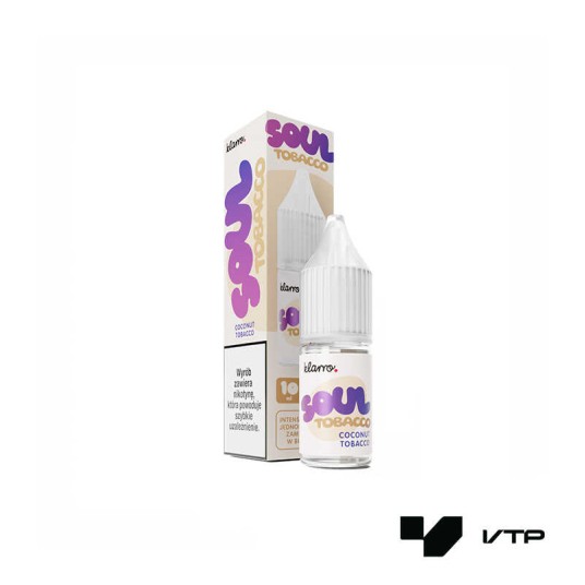 *LIQUID KLARRO SOUL TOBACCO - Coconut 10ML 20MG -zdjęcie numer 1