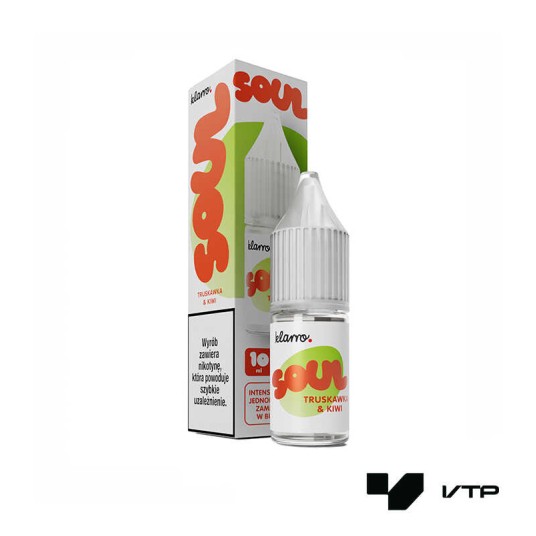 **LIQUID KLARRO SOUL - Truskawka Kiwi 10ML 20MG -zdjęcie numer 1
