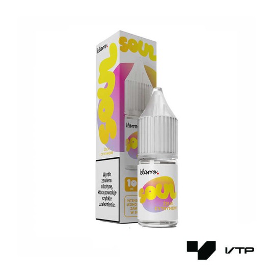 **LIQUID KLARRO SOUL - Żelki Cytrynowe 10ML 20MG -zdjęcie numer 1