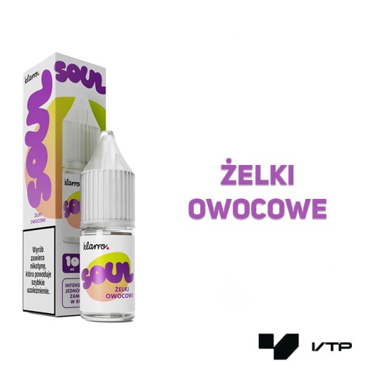 *LIQUID KLARRO SOUL - Żelki owocowe 10ML 20MG -zdjęcie numer 2