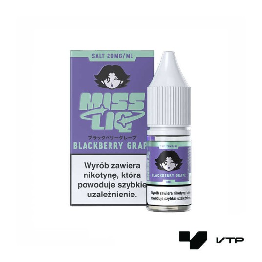 **Liquid Miss Liq - Blackberry Grape 20MG 8ML -zdjęcie numer 1