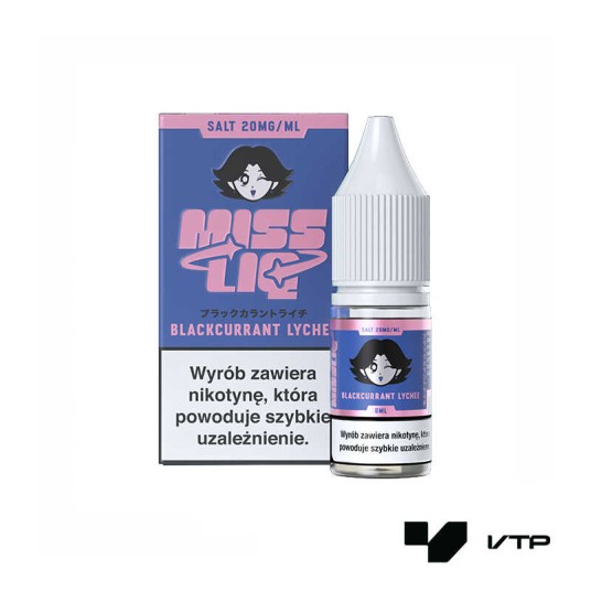 **Liquid Miss Liq - Blackcurrant Lychee 20MG 8ML -zdjęcie numer 1