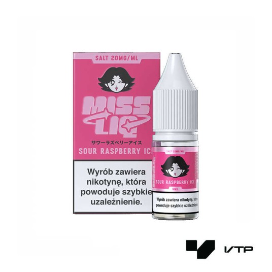 **Liquid Miss Liq - Sour Raspberry Ice 20MG 8ML -zdjęcie numer 1