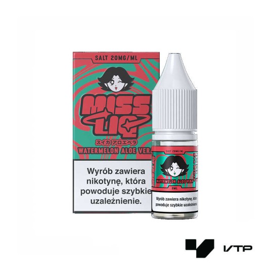 **Liquid Miss Liq - Watermelon Aloe Vera 20MG 8ML -zdjęcie numer 1