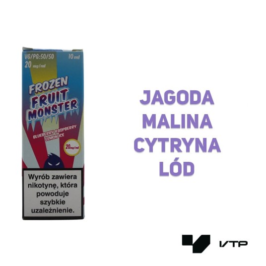 *LIQUID MVL - FROZEN FRUIT MONSTER BLUE RASP LEM I -zdjęcie numer 2