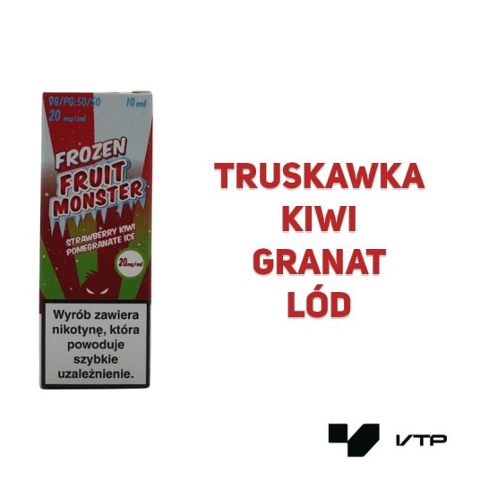 *LIQUID MVL - FROZEN FRUIT MONSTER STRAW KIWI POME -zdjęcie numer 2