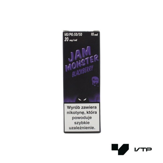 *LIQUID MVL - JAM MONSTER BLACKBERRY 10ML 20MG -zdjęcie numer 1