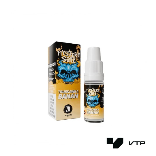 *Liquid Mystery - Truskawka Banan 10ML 20MG -zdjęcie numer 1