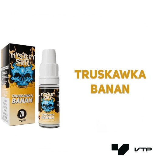 *Liquid Mystery - Truskawka Banan 10ML 20MG -zdjęcie numer 2