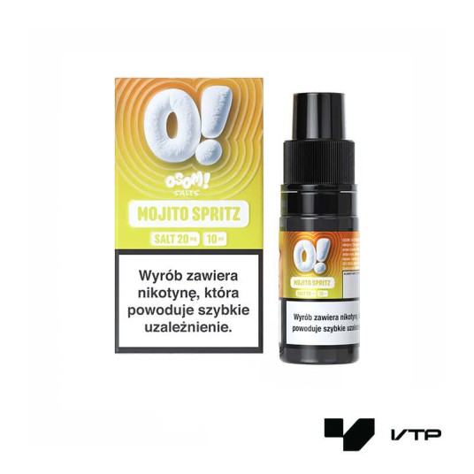 **LIQUID OSOM! SALTS - MOJITO SPRITZ 10ML 20MG -zdjęcie numer 1