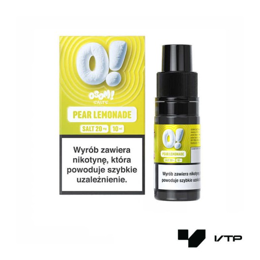 **LIQUID OSOM! SALTS - PEAR LEMONADE 10ML 20MG -zdjęcie numer 1