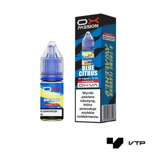 **LIQUID OX PASSION 20MG 10ML - BLUE CITRUS -zdjęcie numer 1