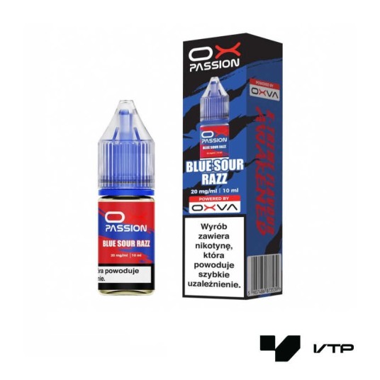 **LIQUID OX PASSION 20MG 10ML - BLUE SOUR RAZZ -zdjęcie numer 1