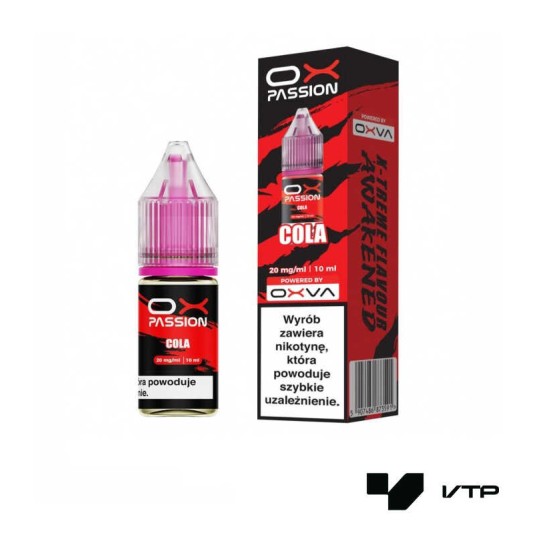 **LIQUID OX PASSION 20MG 10ML - COLA -zdjęcie numer 1