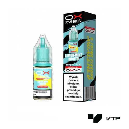 **LIQUID OX PASSION 20MG 10ML - LEMON MINT MOJITO -zdjęcie numer 1