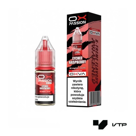 **LIQUID OX PASSION 20MG 10ML - LYCHEE RASPBERRY -zdjęcie numer 1