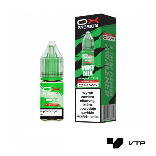 **LIQUID OX PASSION 20MG 10ML - MINT MIX -zdjęcie numer 1