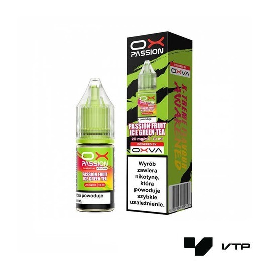 **LIQUID OX PASSION 20MG 10ML - PASSION FRUIT ICE GREEN TEA -zdjęcie numer 1