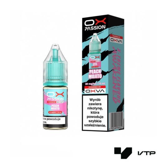 **LIQUID OX PASSION 20MG 10ML - PEACH MOJITO -zdjęcie numer 1