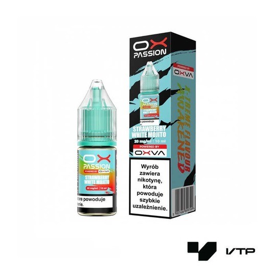 **LIQUID OX PASSION 20MG 10ML - STRAWBERRY WHITE MOJITO -zdjęcie numer 1