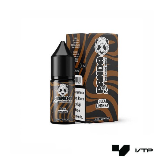 *LIQUID PANDA SALT - COLA x LIMONKA 10ML 20MG -zdjęcie numer 1