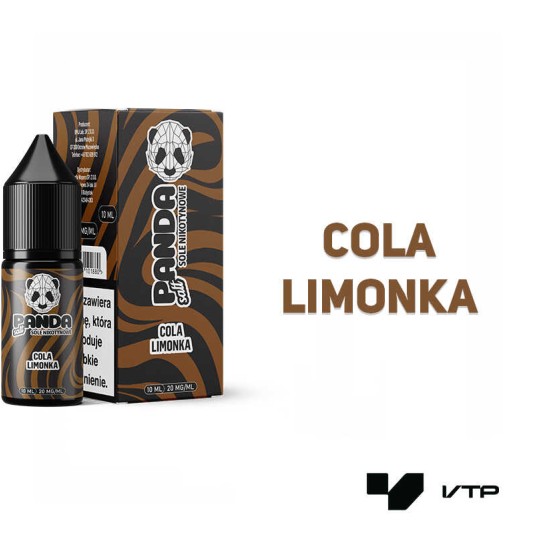 *LIQUID PANDA SALT - COLA x LIMONKA 10ML 20MG -zdjęcie numer 2