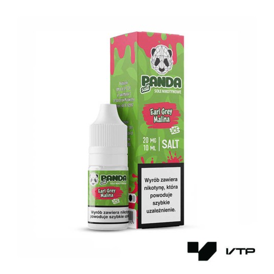 **Liquid Panda Salt - Earl Grey Malina ICE 10ml -zdjęcie numer 1