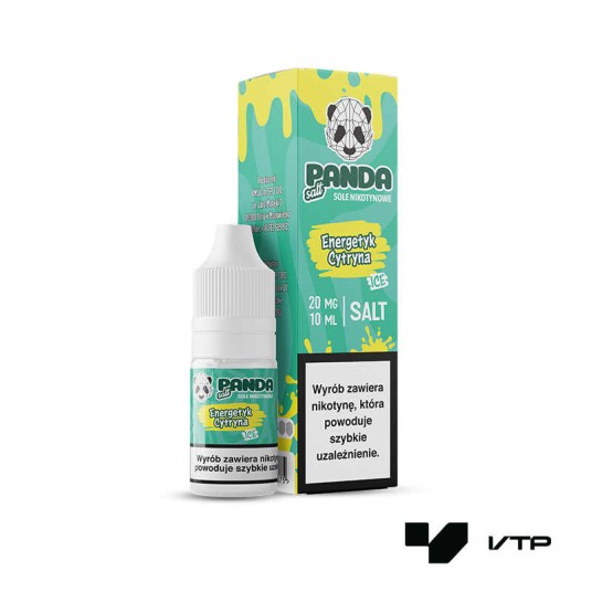 **Liquid Panda Salt - Energetyk Cytryna ICE 10ml -zdjęcie numer 1
