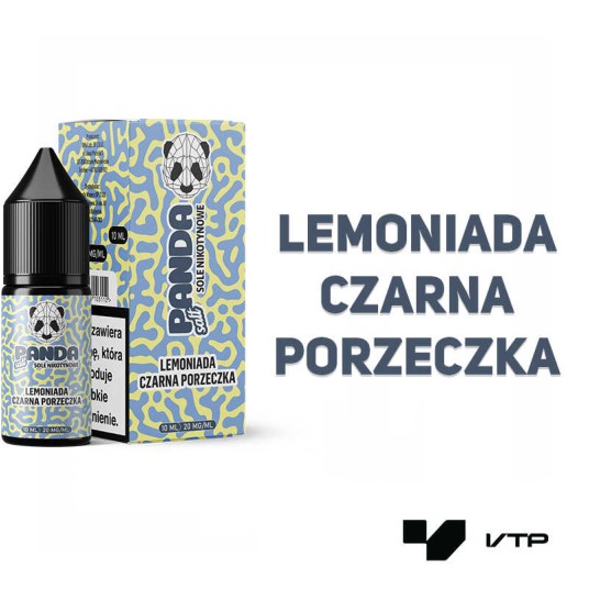 *LIQUID PANDA SALT - LEMONIADA CZ PORZ 10ML 20MG -zdjęcie numer 2