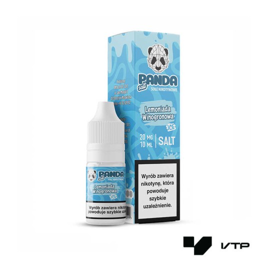 **Liquid Panda Salt - Lemoniada Winogronowa ICE -zdjęcie numer 1