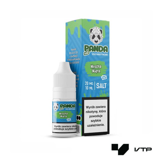 **Liquid Panda Salt - Mroźna Mięta 10ml 20mg -zdjęcie numer 1