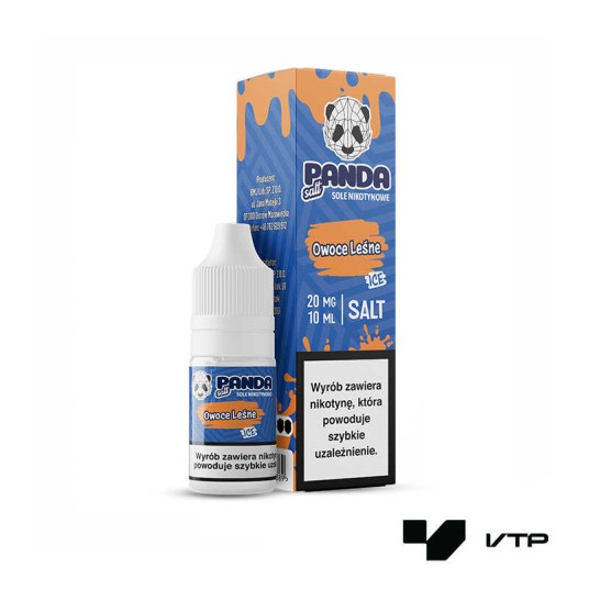 **Liquid Panda Salt - Owoce Leśne ICE 10ml 20mg -zdjęcie numer 1
