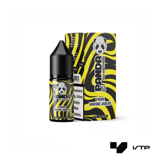 *LIQUID PANDA SALT - PIGWA x JABŁKO 10ML 20MG -zdjęcie numer 1