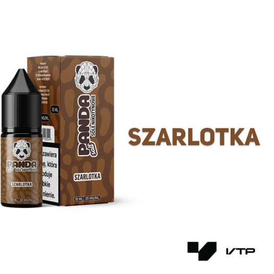 *LIQUID PANDA SALT - SZARLOTKA 10ML 20MG -zdjęcie numer 2
