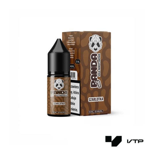 *LIQUID PANDA SALT - SZARLOTKA 10ML 20MG -zdjęcie numer 1