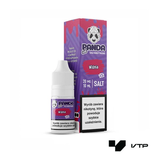 **Liquid Panda Salt - Wiśnia ICE 10ml 20mg -zdjęcie numer 1