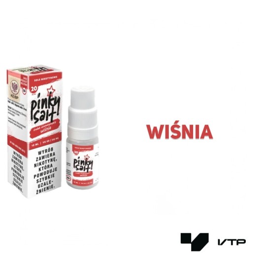 *Liquid Pinky Salt - Wiśnia 10ML -zdjęcie numer 2