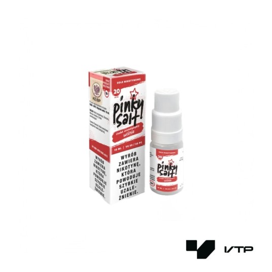 *Liquid Pinky Salt - Wiśnia 10ML -zdjęcie numer 1