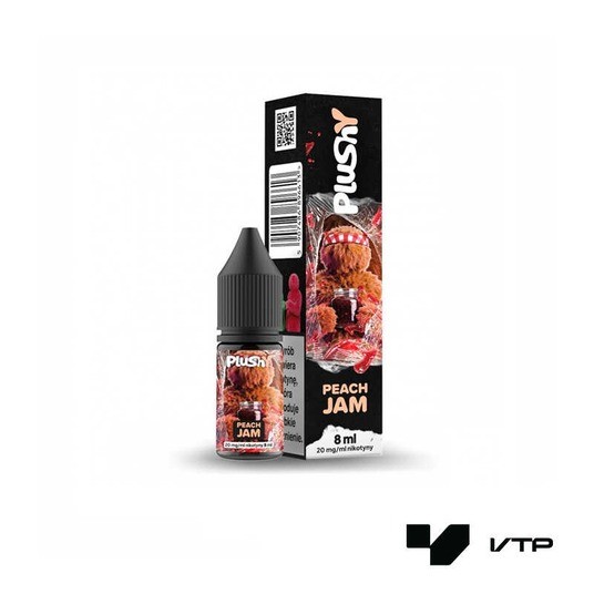 **Liquid Plushy Salt Jam - Peach Jam 8ml -zdjęcie numer 1