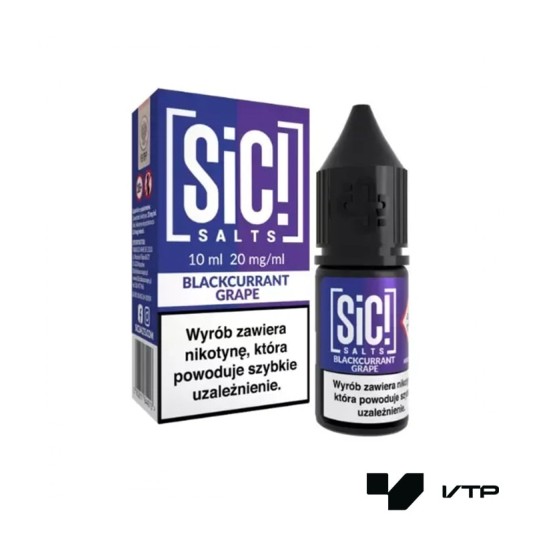 **Liquid Sic! - Blackcurrant Grape 10ML 20MG -zdjęcie numer 1