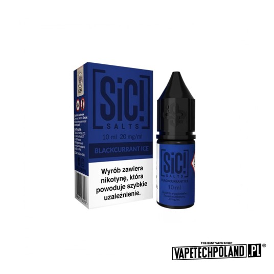 *Liquid Sic! - Blackcurrant Ice 10ML 20MG -zdjęcie numer 1