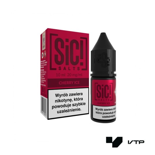 *Liquid Sic! - Cherry Ice 10ML 20MG -zdjęcie numer 1