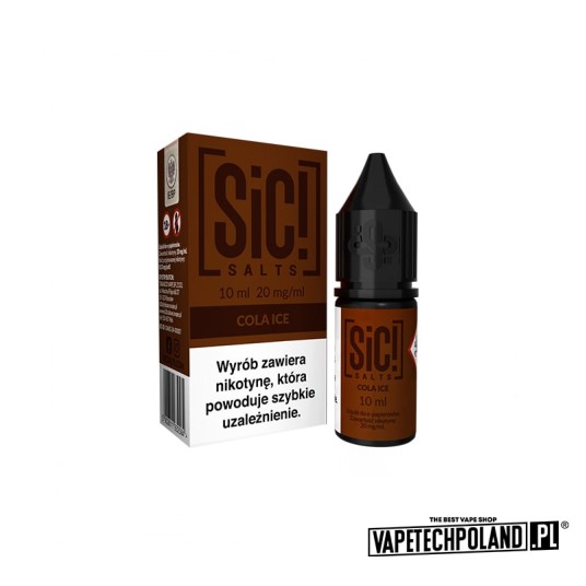 *Liquid Sic! - Cola Ice 10ML 20MG -zdjęcie numer 1